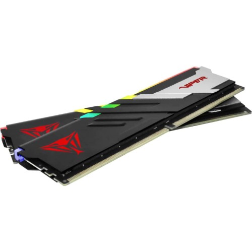 Модуль памяті для компютера DDR5 32GB (2x16GB) 6200 MHz Viper Venom RGB Patriot (PVVR532G620C40K)