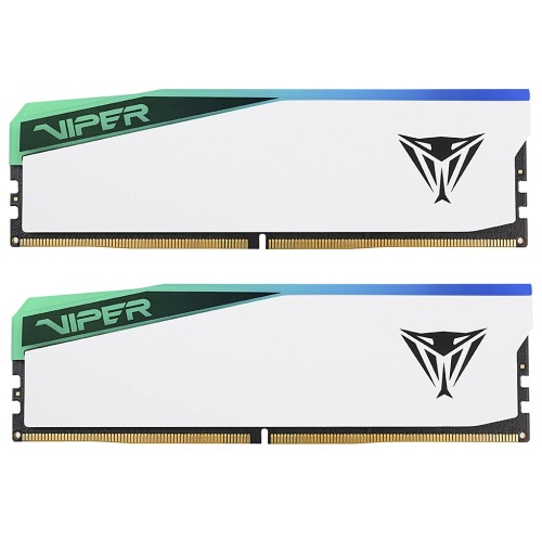 Модуль памяті для компютера DDR5 32GB (2x16GB) 6600 MHz Viper Elite 5 RGB Patriot (PVER532G66C36KW)