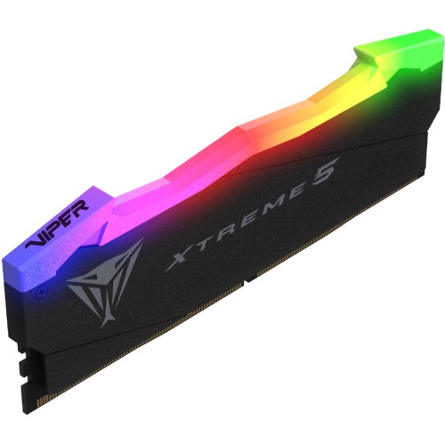 Модуль памяті для компютера DDR5 32GB (2x16GB) 7600 MHz Viper Xtreme 5 RGB Patriot (PVXR532G76C36K)