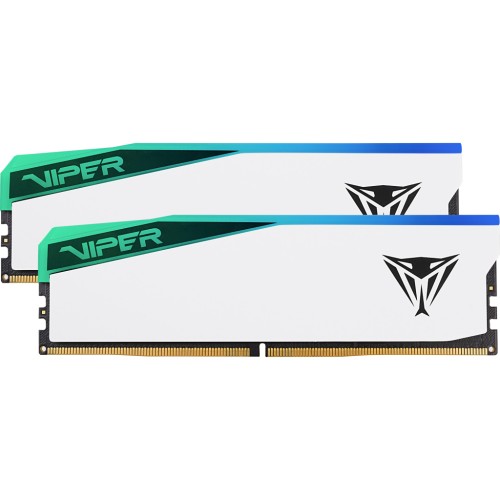 Модуль памяті для компютера DDR5 64GB (2x32GB) 6200 MHz Viper Elite 5 RGB Patriot (PVER564G62C42KW)