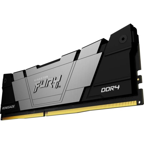 Модуль памяті для компютера DDR4 16GB 2666 MHz Fury Renegate Black Kingston Fury (ex.HyperX) (KF432C16RB12/16)