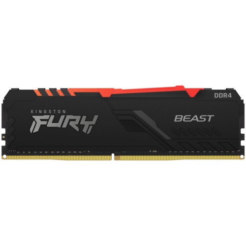 Модуль памяті для компютера DDR4 32GB 3600 MHz Fury Beast RGB Kingston Fury (ex.HyperX) (KF436C18BB2A/32)