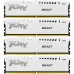 Модуль памяті для компютера DDR5 128GB (4x32GB) 5600 MHz FURY Beast White Kingston Fury (ex.HyperX) (KF556C40BWK4-128)