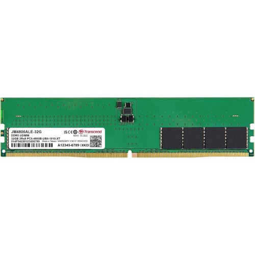 Модуль памяті для компютера DDR5 32GB 4800 MHz JetRam Transcend (JM4800ALE-32G)