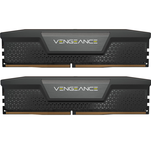 Модуль памяті для компютера DDR5 96GB (2x48GB) 6400 MHz Vengeance Black Corsair (CMK96GX5M2B6400C32)