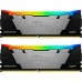 Модуль памяті для компютера DDR4 16GB (2x8GB) 3200 MHz Renegate RGB Kingston Fury (ex.HyperX) (KF432C16RB2AK2/16)