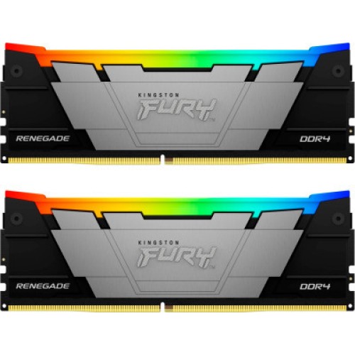 Модуль памяті для компютера DDR4 16GB (2x8GB) 4266 MHz RenegadeRGB Kingston Fury (ex.HyperX) (KF442C19RB2AK2/16)