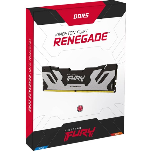 Модуль памяті для компютера DDR5 32GB 6400 MHz Renegade Silver XMP Kingston Fury (ex.HyperX) (KF564C32RS-32)