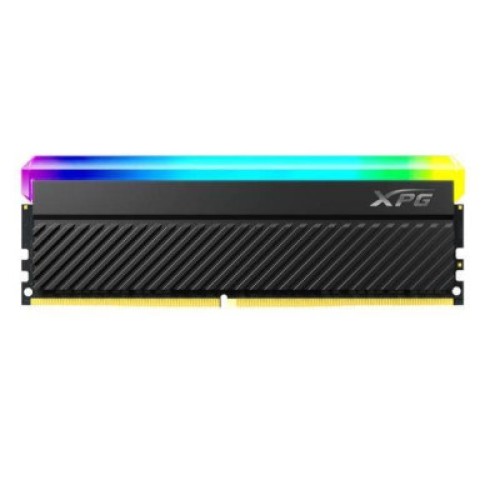 Модуль памяті для компютера DDR4 16GB 3600 MHz XPG Spectrix D45G RGB Black ADATA (AX4U360016G18I-CBKD45G)