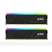 Модуль памяті для компютера DDR4 16GB (2x8GB) 3600 MHz XPG Spectrix D35G RGB Black ADATA (AX4U36008G18I-DTBKD35G)