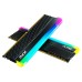 Модуль памяті для компютера DDR4 16GB (2x8GB) 3600 MHz XPG Spectrix D45G RGB Black ADATA (AX4U36008G18I-DCBKD45G)