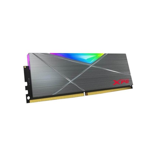 Модуль памяті для компютера DDR4 16GB (2x8GB) 3600 MHz XPG SpectrixD50 RGB Tungsten Gray ADATA (AX4U36008G18I-DT50)