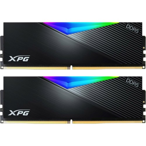 Модуль памяті для компютера DDR5 32GB (2x16GB) 5600 MHz XPG Lancer RGB ADATA (AX5U5600C3616G-DCLARBK)