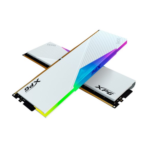 Модуль памяті для компютера DDR5 32GB (2x16GB) 5600 MHz XPG Lancer RGB White ADATA (AX5U5600C3616G-DCLARWH)