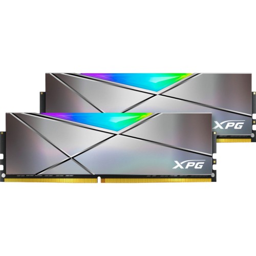 Модуль памяті для компютера DDR4 32GB (2x16GB) 3600 MHz XPG Spectrix D50 RGB Tungsten ADATA (AX4U360016G18I-DT50)