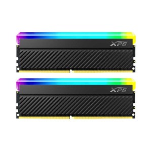 Модуль пам'яті для комп'ютера DDR4 64GB (2x32GB) 3600 MHz XPG Spectrix D45G RGB Black ADATA (AX4U360032G18I-DCBKD45G)