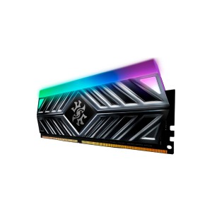 Модуль пам'яті для комп'ютера DDR4 8GB 3600 MHz XPG Spectrix D41 RGB Tungsten Gray ADATA (AX4U36008G18I-ST41)