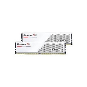 Модуль пам'яті для комп'ютера DDR5 32GB (2x16GB) 5200 MHz Ripjaws S5 Matte White G.Skill (F5-5200J4040A16GX2-RS5W)