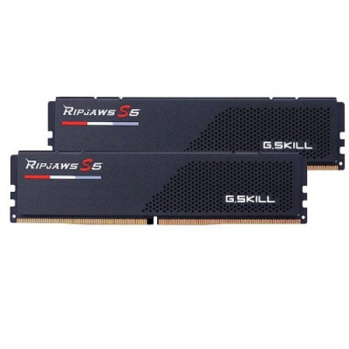 Модуль памяті для компютера DDR5 32GB (2x16GB) 5600 MHz Ripjaws S5 Matte Black G.Skill (F5-5600J3036D16GX2-RS5K)