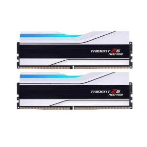 Модуль пам'яті для комп'ютера DDR5 32GB (2x16GB) 6400 MHz Trident Z5 Neo RGB Matte White G.Skill (F5-6400J3239G16GX2-TZ5NRW)