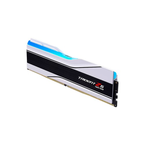 Модуль памяті для компютера DDR5 64GB (2x32GB) 6000 MHz Trident Z5 Neo RGB Matte White G.Skill (F5-6000J3036G32GX2-TZ5NRW)