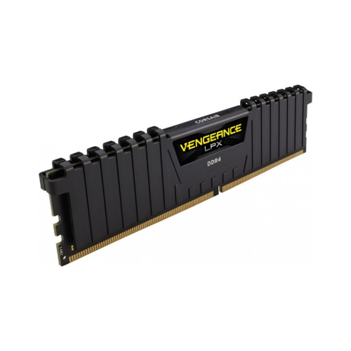 Модуль памяті для компютера DDR4 16GB (2x8GB) 3000 MHz Vengeance LPX Black Corsair (CMK16GX4M2D3000C16)