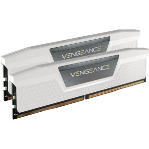 Модуль пам'яті для комп'ютера DDR5 64GB (2x32GB) 6000 MHz Vengeance White Corsair (CMK64GX5M2B6000C40W)