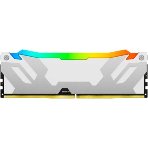 Модуль пам'яті для комп'ютера DDR5 16GB 6400 MHz Renegade White/Silver Kingston Fury (ex.HyperX) (KF564C32RWA-16)