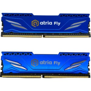 Модуль пам'яті для комп'ютера DDR4 32GB (2x16GB) 2666 MHz Fly Blue ATRIA (UAT42666CL19BLK2/32)