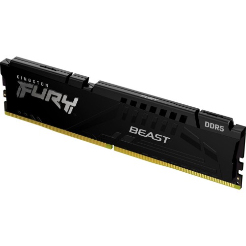 Модуль памяті для компютера DDR5 8GB 6000 MHz Beast Black Kingston Fury (ex.HyperX) (KF560C40BB-8)