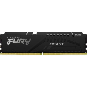 Модуль пам'яті для комп'ютера DDR5 8GB 6000 MHz Beast Black Kingston Fury (ex.HyperX) (KF560C40BB-8)