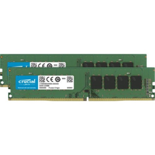 Модуль памяті для компютера DDR4 16GB (2x8GB) 3200 MHz Micron (CT2K8G4DFRA32A)