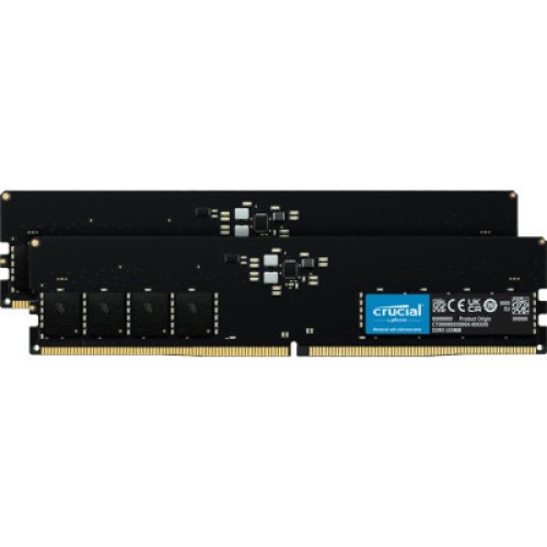 Модуль памяті для компютера DDR5 32GB (2x16GB) 5200 MHz Micron (CT2K16G52C42U5)