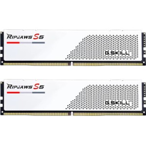 Модуль пам'яті для комп'ютера DDR5 64GB (2x32GB) 5200 MHz Ripjaws S5 White G.Skill (F5-5200J3636D32GX2-RS5W)