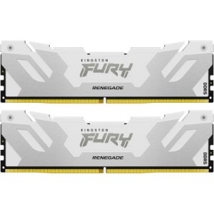 Модуль пам'яті для комп'ютера DDR5 32GB (2x16GB) Renegade White XMP Kingston Fury (ex.HyperX) (KF564C32RWK2-32)