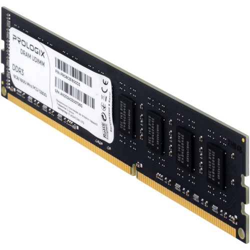 Модуль памяті для компютера DDR3 8GB 1600 MHz Prologix (PRO8GB1600D3)