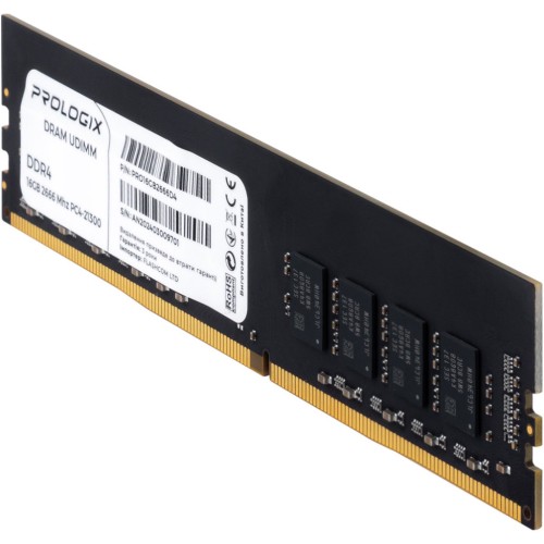 Модуль памяті для компютера DDR4 16GB 2666 MHz Prologix (PRO16GB2666D4)