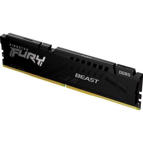 Модуль памяті для компютера DDR5 16GB 6800 MHz Beast Black Kingston Fury (ex.HyperX) (KF568C34BB-16)