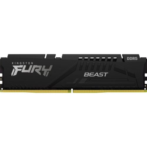 Модуль памяті для компютера DDR5 16GB 6800 MHz Beast Black Kingston Fury (ex.HyperX) (KF568C34BB-16)