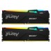 Модуль памяті для компютера DDR5 32GB (2x16GB) 6000 MHz Beast RGB Kingston Fury (ex.HyperX) (KF560C30BBAK2-32)