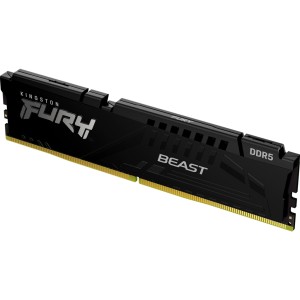 Модуль пам'яті для комп'ютера DDR5 32GB 6000 MHz Beast Black Kingston Fury (ex.HyperX) (KF560C30BB-32)