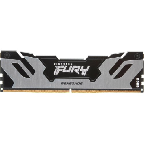 Модуль памяті для компютера DDr5 16GB 7600 MHz Renegade XMP Silver/Black Kingston Fury (ex.HyperX) (KF576C38RS-16)