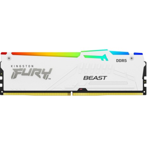 Модуль памяті для компютера DDR5 32GB 6000 MHz Renegade White XMP Kingston Fury (ex.HyperX) (KF560C30BWA-32)