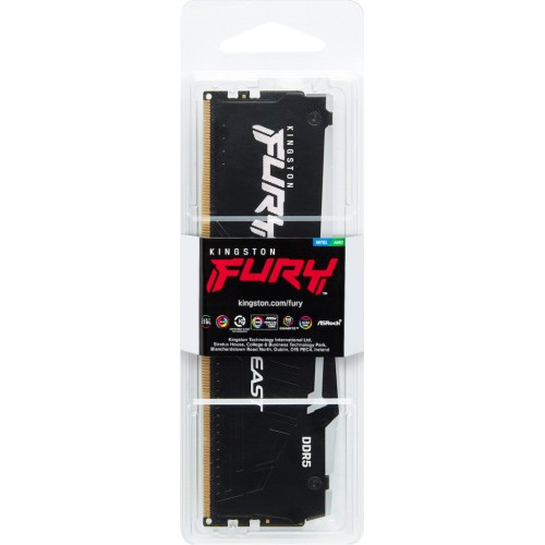 Модуль памяті для компютера DDR5 16GB 6400 MHz Beast RGB EXPO Kingston Fury (ex.HyperX) (KF564C32BBEA-16)