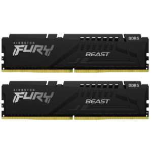 Модуль пам'яті для комп'ютера DDR5 32GB (2x16GB) 6800 MHz Beast Black EXPO Kingston Fury (ex.HyperX) (KF568C34BBEK2-32)