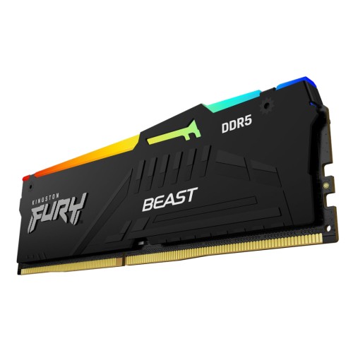 Модуль памяті для компютера DDR5 32GB (2x16GB) 6800 MHz Beast RGB EXPO Kingston Fury (ex.HyperX) (KF568C34BBEAK2-32)