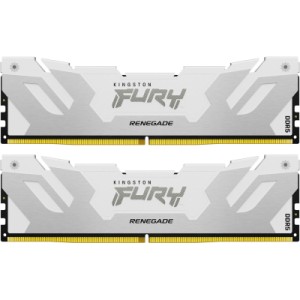 Модуль пам'яті для комп'ютера DDR5 32GB (2x16GB) 7200 MHz Renegade White XMP Kingston Fury (ex.HyperX) (KF572C38RWK2-32)