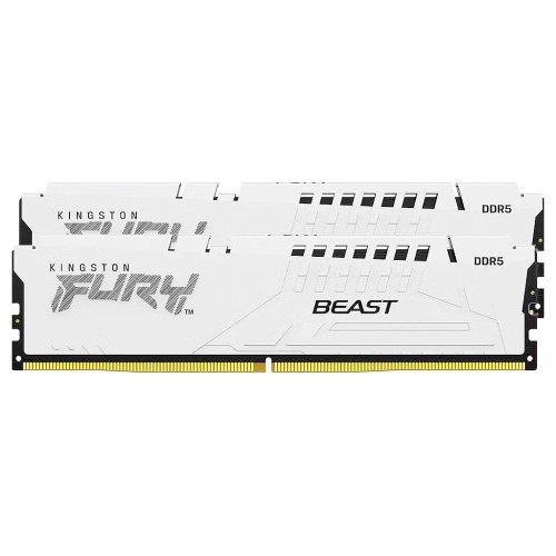 Модуль памяті для компютера DDR5 64GB (2x32GB) 6400 MHz Beast White XMP Kingston Fury (ex.HyperX) (KF564C32BWK2-64)