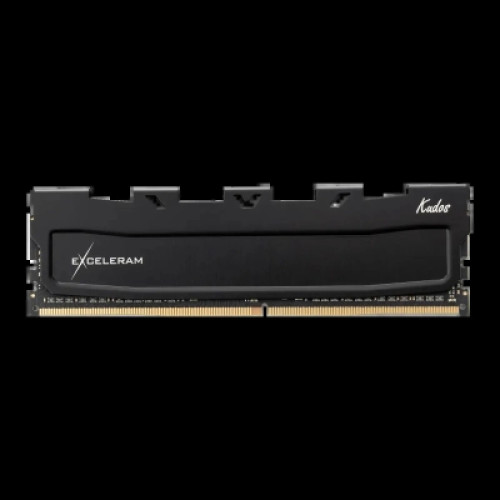 Модуль памяті для компютера DDR5 16GB 6400 MHz Black Kudos eXceleram (EK50160643238C)