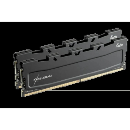 Модуль памяті для компютера DDR5 32GB (2x16GB) 6400 MHz Black Kudos eXceleram (EK50320643039CD)